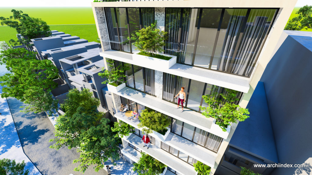 TCS SERVICED APARTMENT (căn hộ dịch vụ, Tây Hồ, Hà Nội), Archiindex thiết kế, ảnh 4