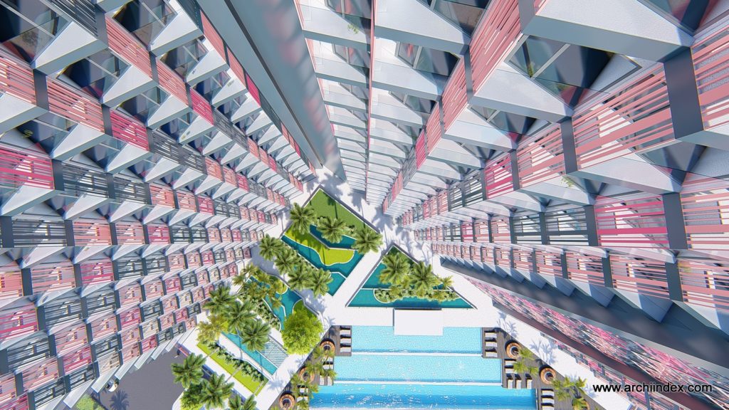 APEC MANDALA WYNDHA HUE (căn hộ dịch vụ, Thừa Thiên Huế), Archiindex thiết kế, ảnh 4