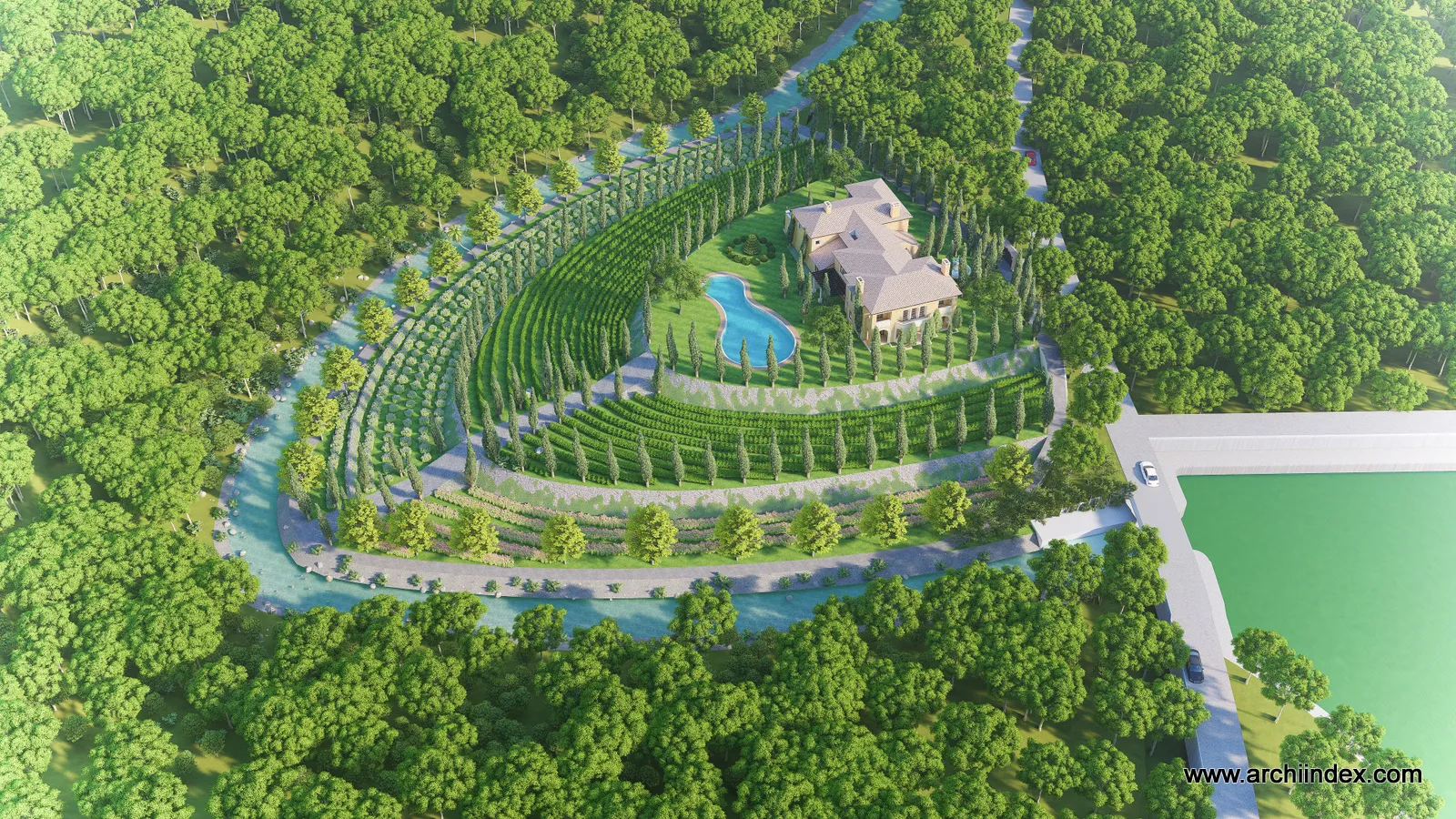CU YEN VILLAGE (nhà ở ven đô, Cư Yên, Hòa Bình), Archiindex thiết kế