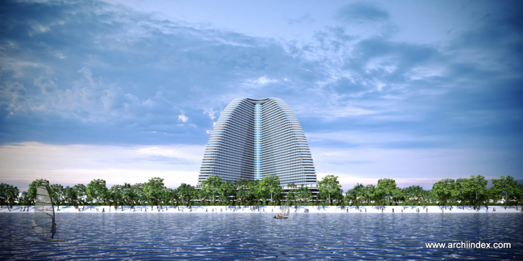 DU BAI TOWER (tổ hợp, Ninh Thuan, Viet Nam), Archiindex thiết kế, ảnh 2
