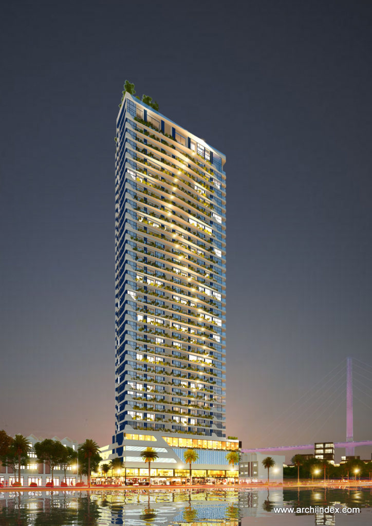 GREEN DIAMOND HA LONG (chung cư, Yet kieu, Ha Long), Archiindex thiết kế, ảnh 4