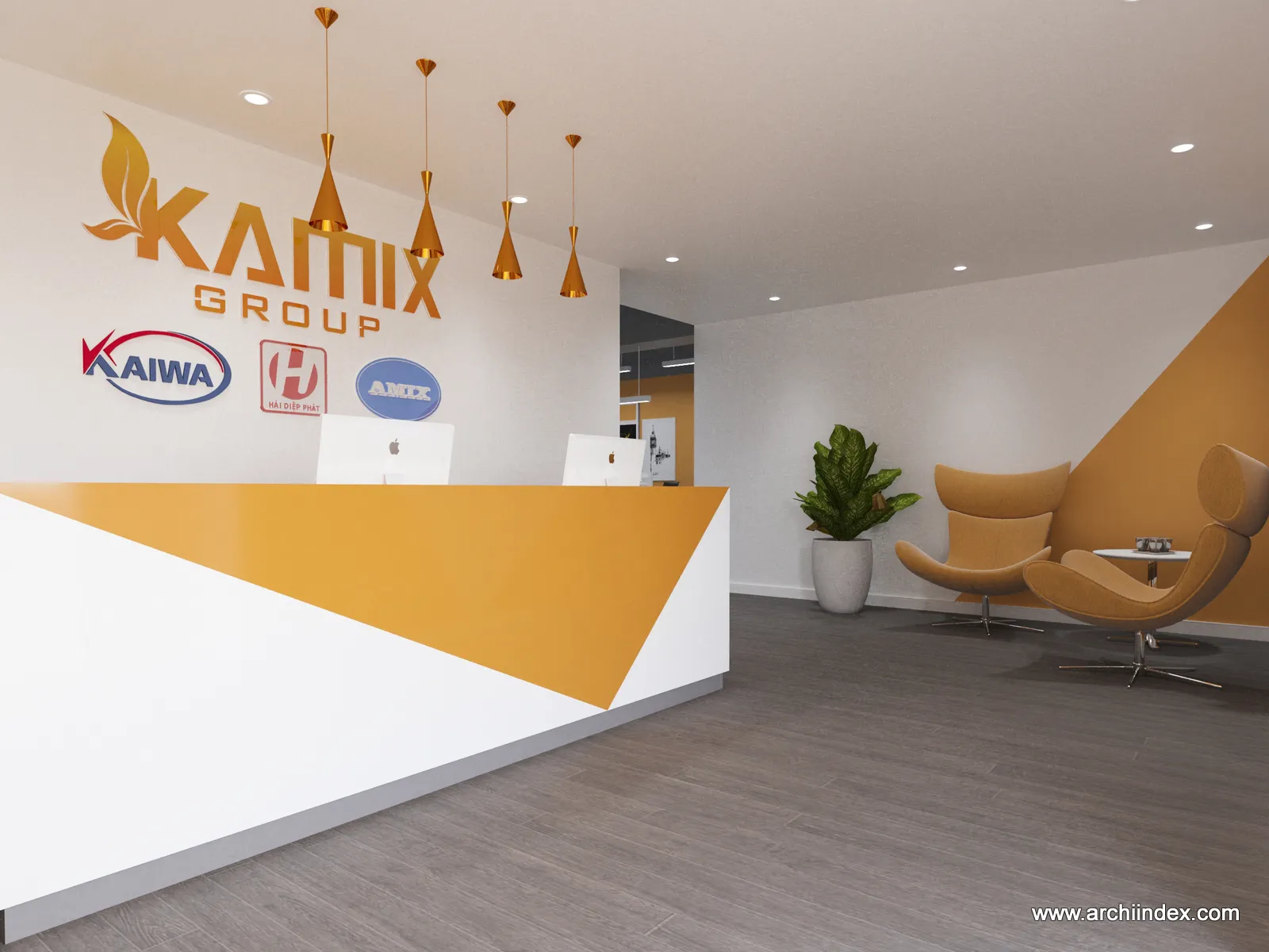 KAIWA GROUP OFFICE (nội thất, Hà Nội), Archiindex thiết kế