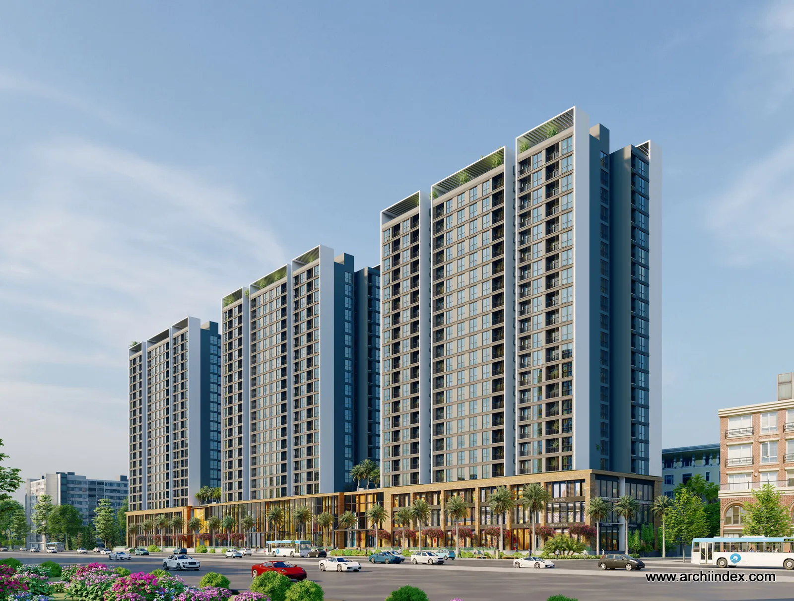 HH4 KHAI SƠN (chung cư, Ngọc Thụy, Long Biên, Hà Nội), Archiindex thiết kế
