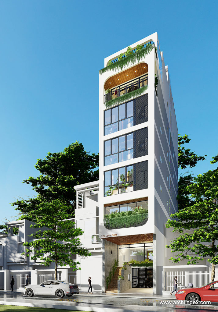 LN SERVICED APARTMENT (kiến trúc, Lĩnh Nam, Hà Nội), Archiindex thiết kế, ảnh 2