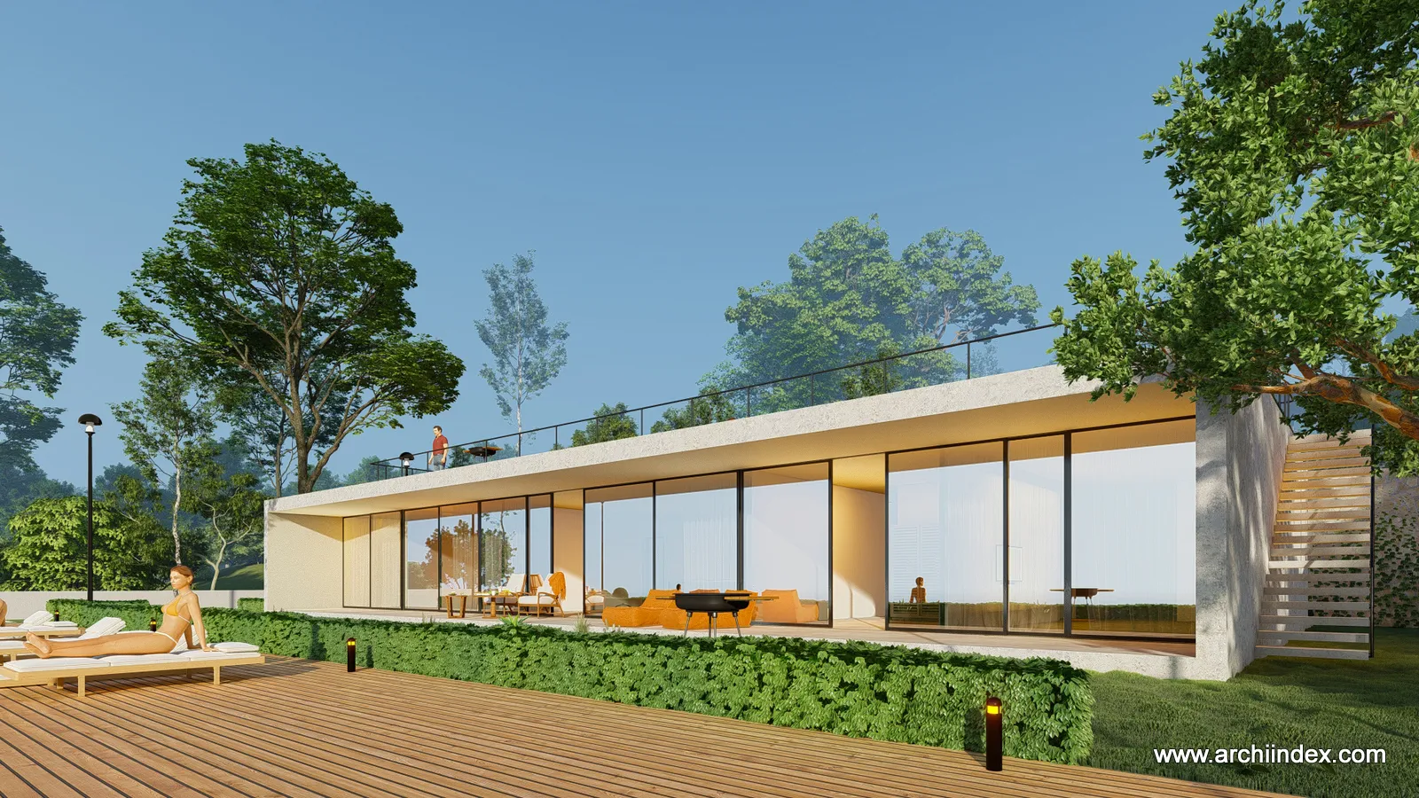 HUY HOUSE (nhà ở ven đô, Đồng Chanh, Hòa Bình), Archiindex thiết kế