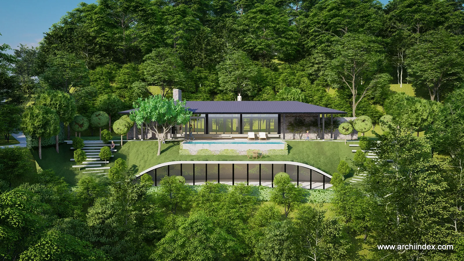 HOAN HOUSE (nhà ở ven đô, Yên Nghĩa, Hà Nội), Archiindex thiết kế