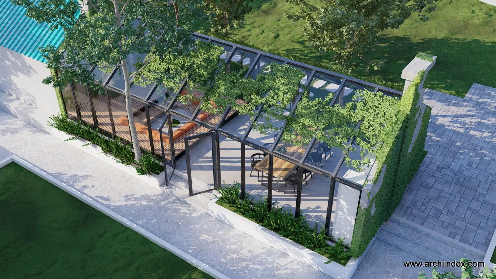 LAN HOUSE (nhà ở, Hà Nội), Archiindex thiết kế