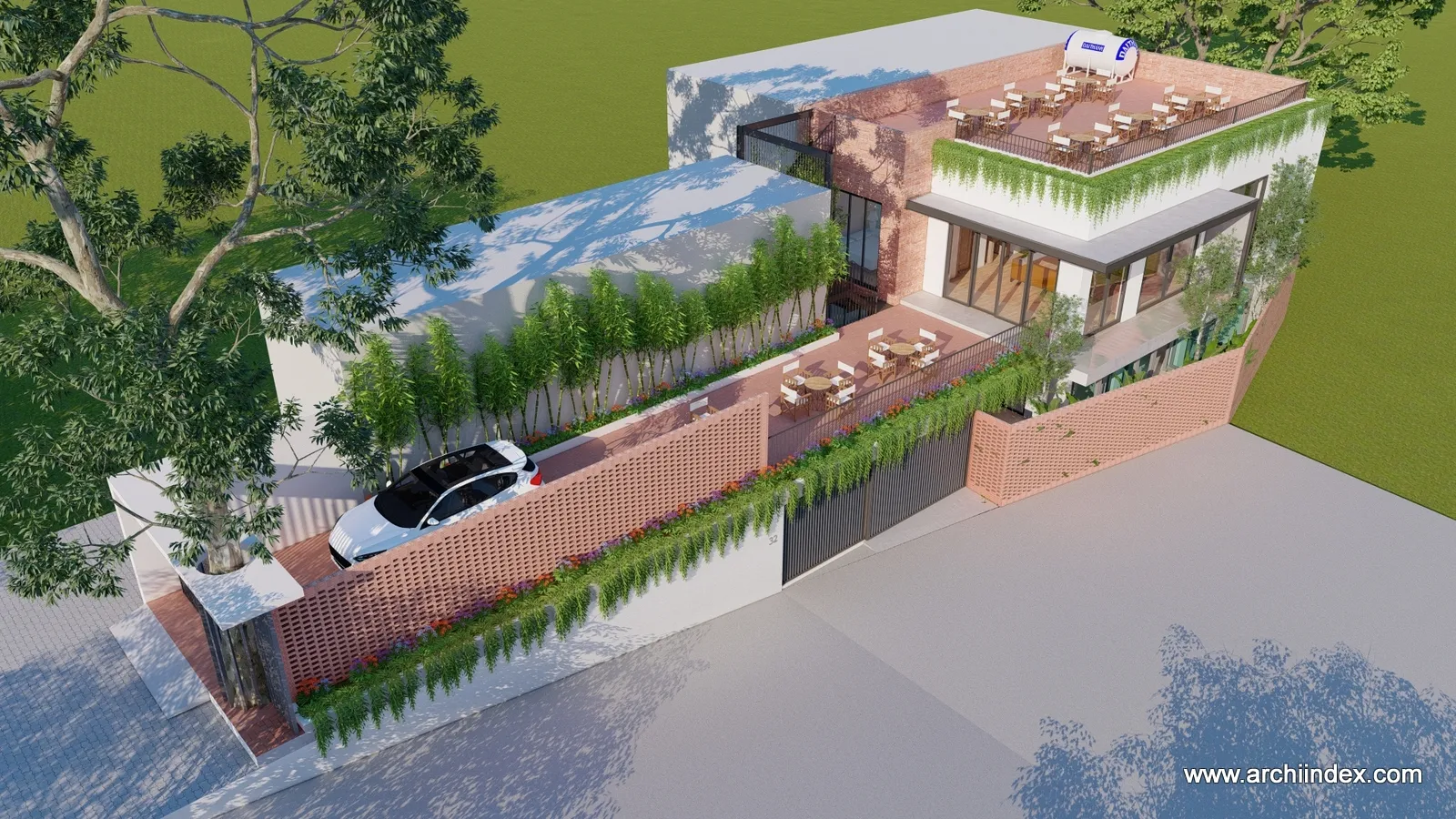 VINH PHUC HOUSE (nhà ở, Vĩnh Tường, Vĩnh Phúc), Archiindex thiết kế