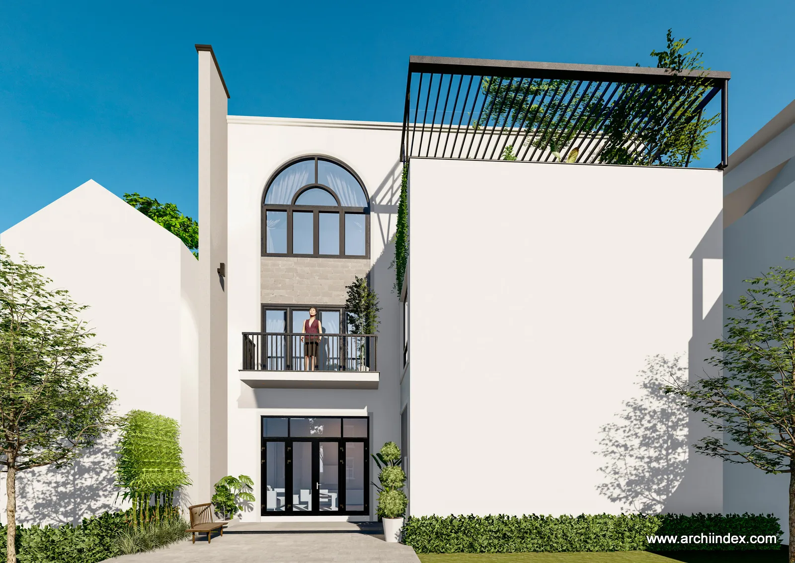 THUY HOUSE (kiến trúc, Hà Nội), Archiindex thiết kế