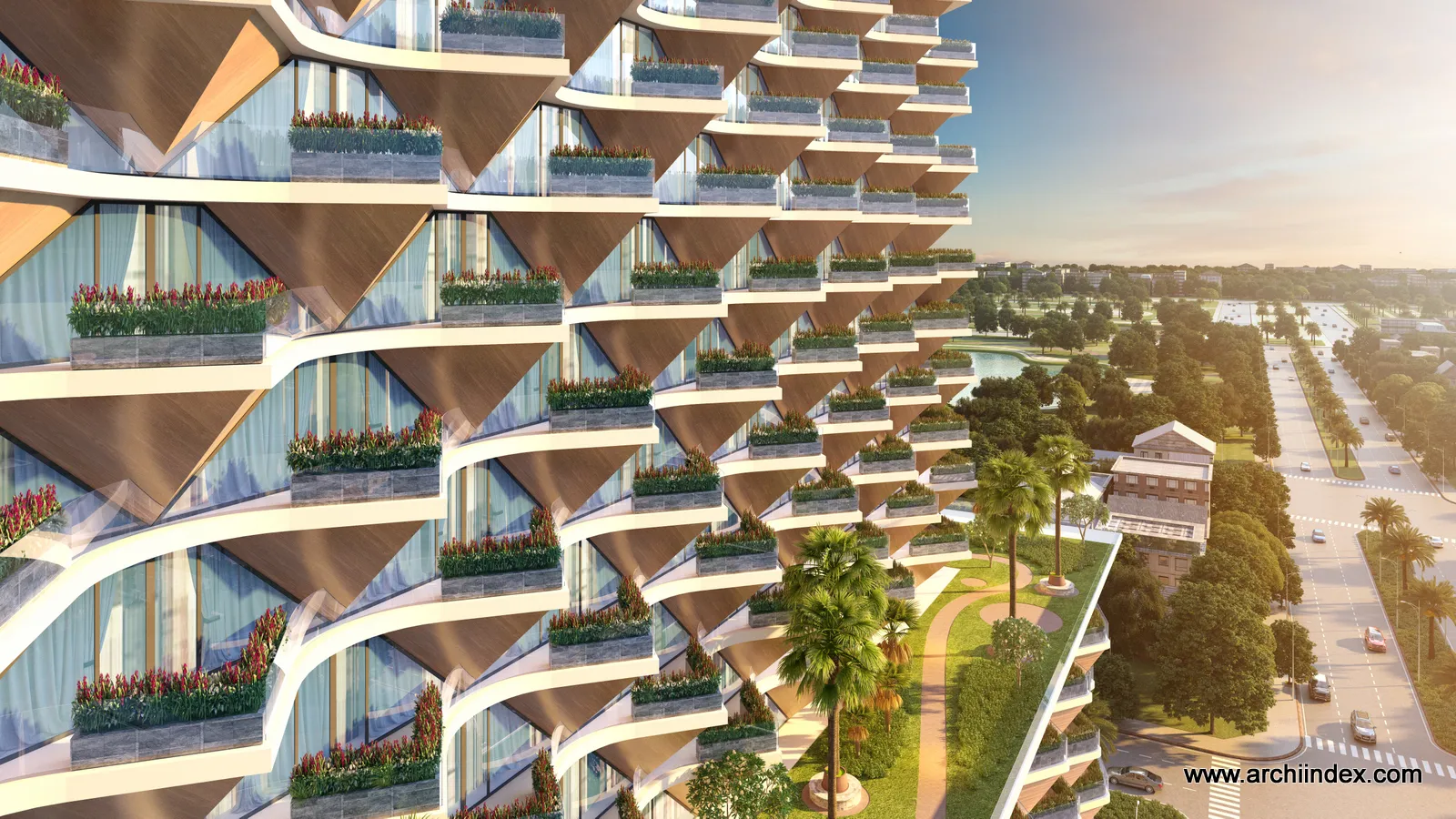 VC 7 COMPLEX (tổ hợp, Ninh Thuan, Viet Nam), Archiindex thiết kế