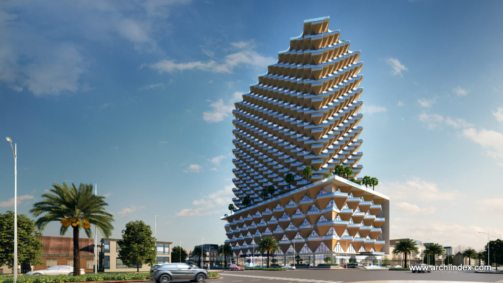 VC 7 COMPLEX (tổ hợp, Ninh Thuan, Viet Nam), Archiindex thiết kế, ảnh 6