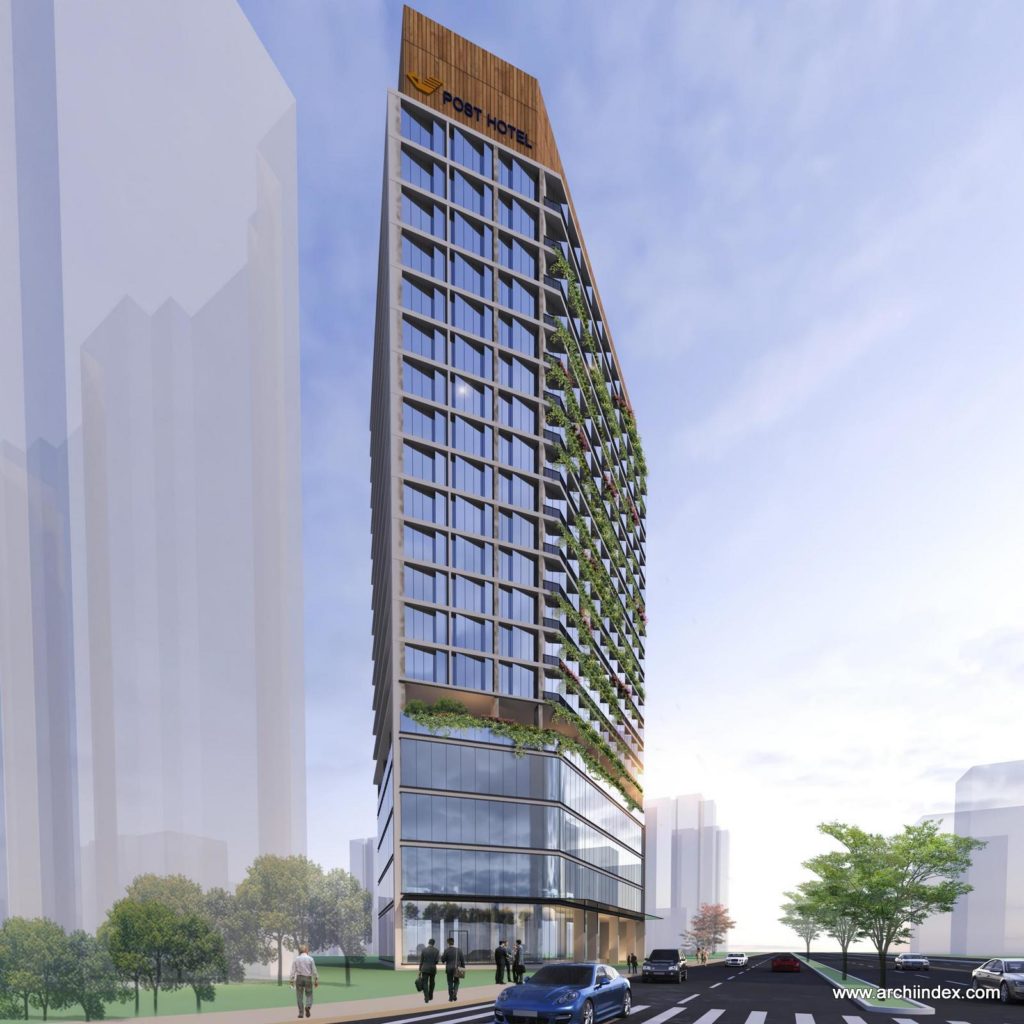 VNPOST (kiến trúc, Hà Nội), Archiindex thiết kế, ảnh 2
