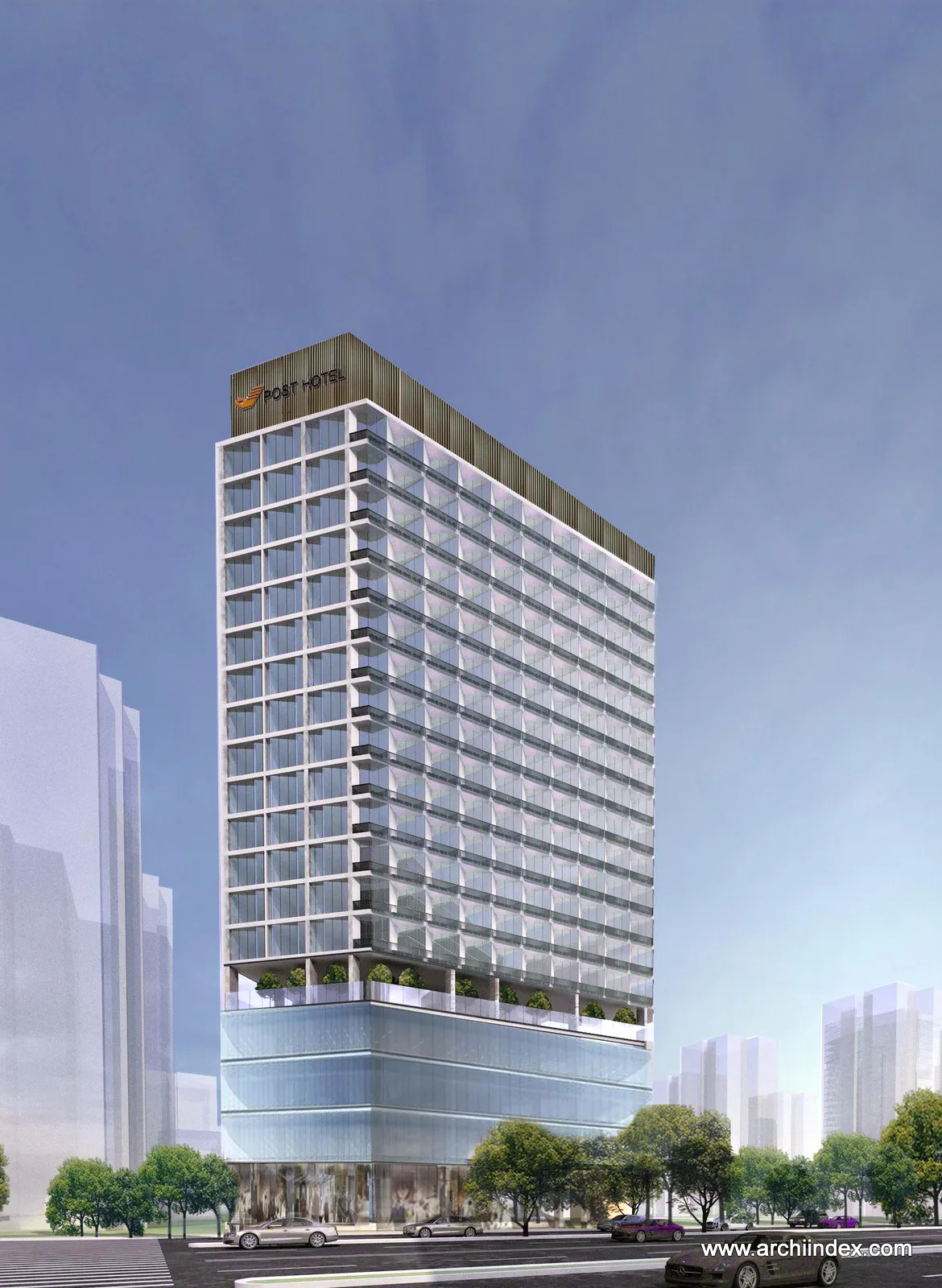 VNPOST (kiến trúc, Hà Nội), Archiindex thiết kế