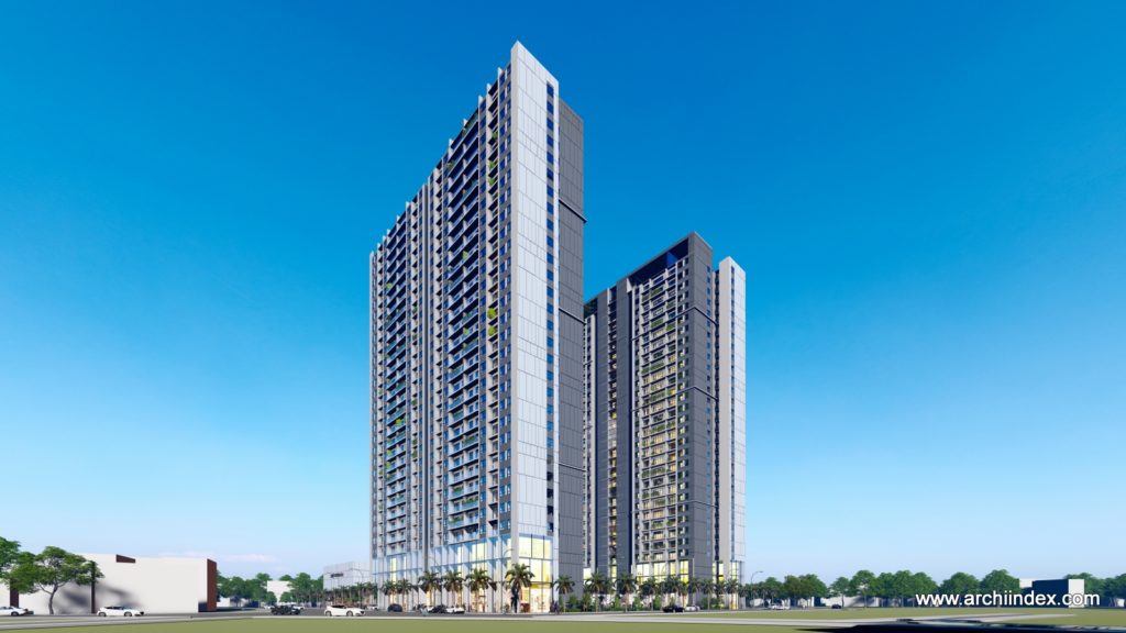 VUON DAO COMPLEX (tổ hợp, Đường Anh Đào, Bãi Cháy, Thành phố Hạ Long, Quảng Ninh), Archiindex thiết kế, ảnh 2
