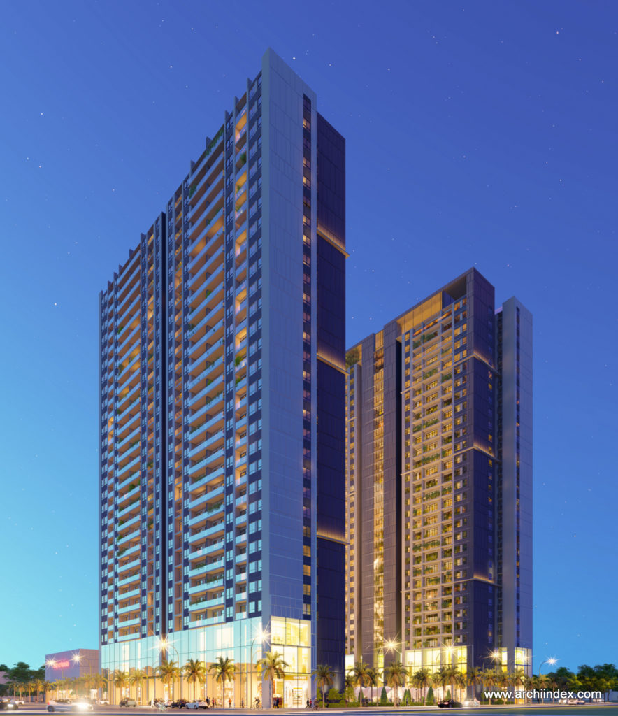 VUON DAO COMPLEX (tổ hợp, Đường Anh Đào, Bãi Cháy, Thành phố Hạ Long, Quảng Ninh), Archiindex thiết kế, ảnh 6