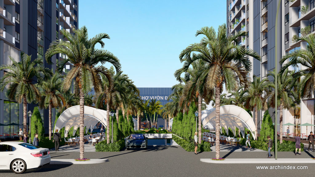 VUON DAO COMPLEX (tổ hợp, Đường Anh Đào, Bãi Cháy, Thành phố Hạ Long, Quảng Ninh), Archiindex thiết kế, ảnh 3