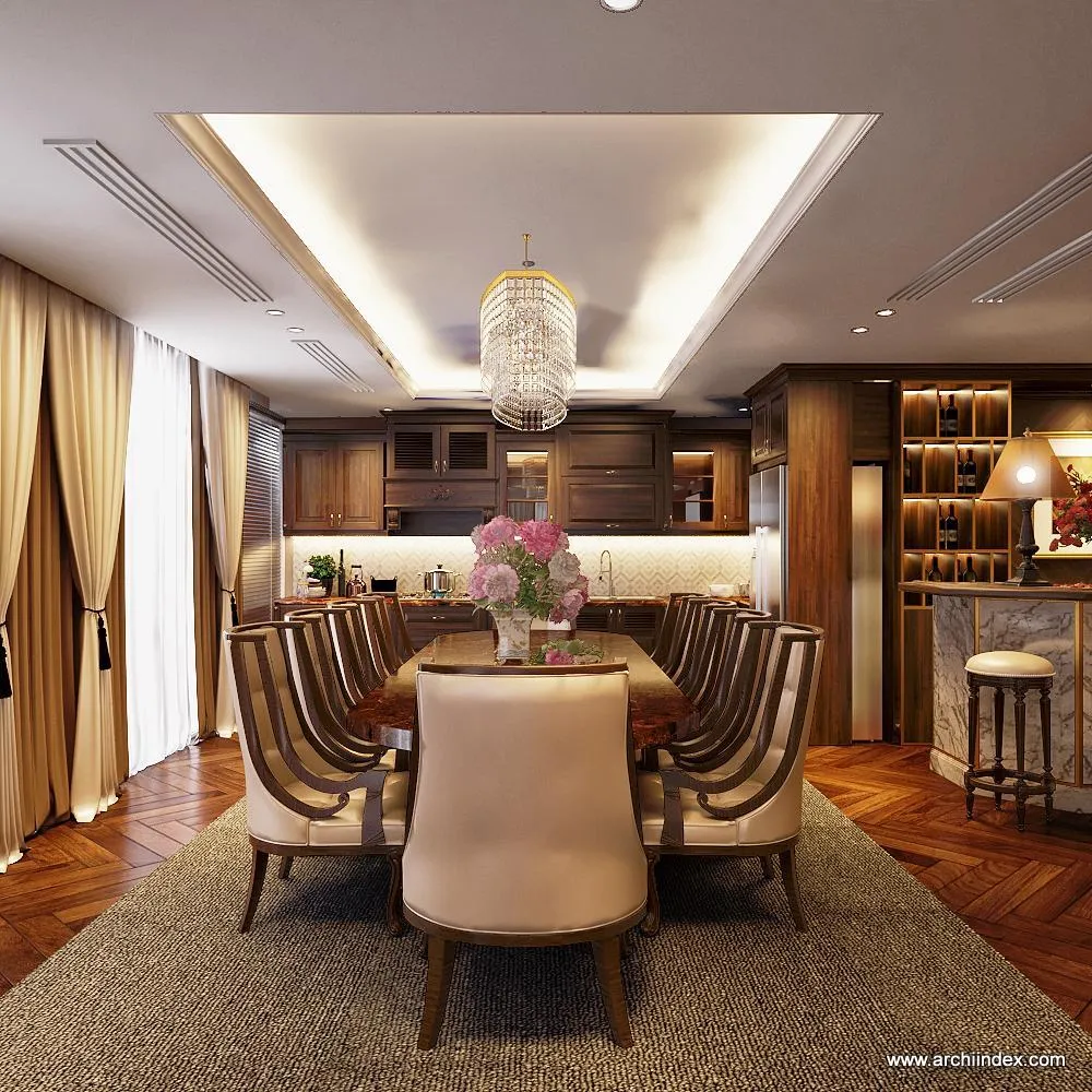 PRESIDENT – AN THỊNH (nội thất, Hà Nội), Archiindex thiết kế
