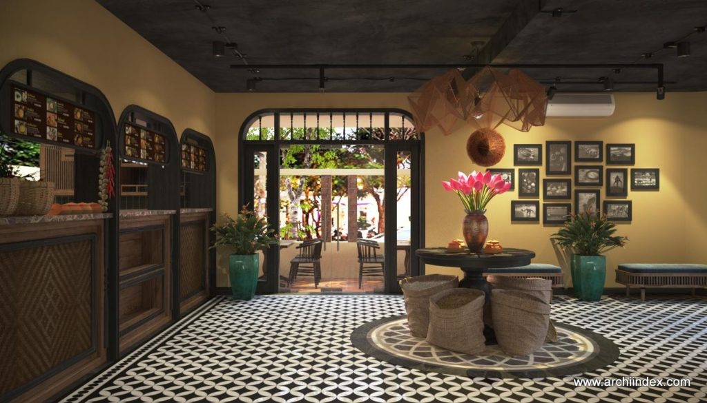 NHÀ HÀNG AN NAM CHÁO (nội thất, Hà Nội), Archiindex thiết kế, ảnh 15