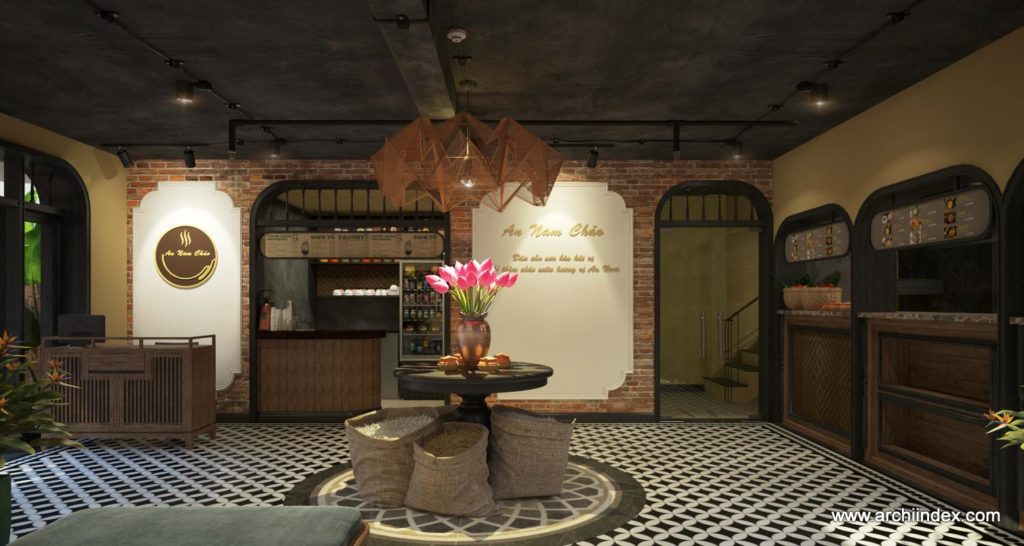 NHÀ HÀNG AN NAM CHÁO (nội thất, Hà Nội), Archiindex thiết kế, ảnh 6