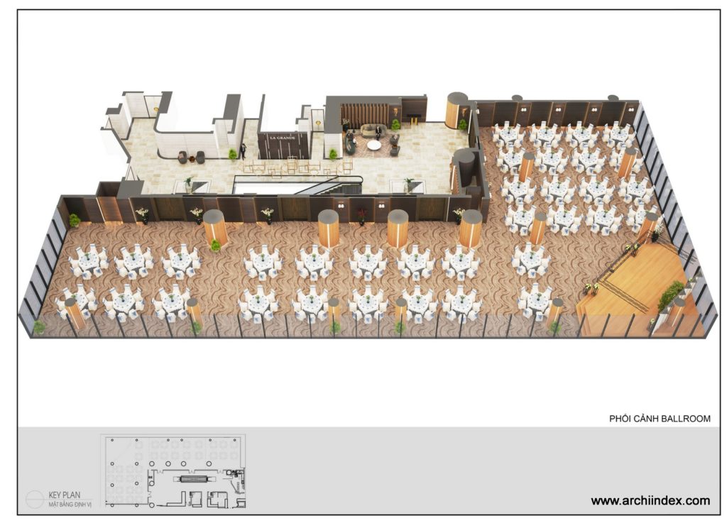 NHÀ HÀNG AN THỊNH (nội thất, Đà Nẵng), Archiindex thiết kế, ảnh 17